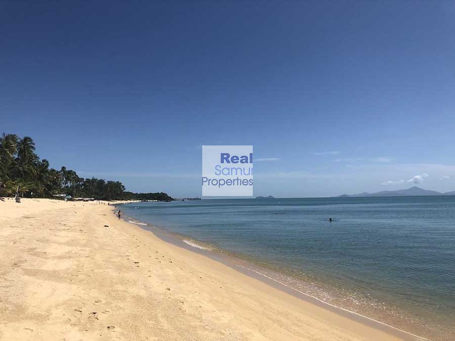 7,309 Sqm of Pure Beachfront Land, Maenam, North Coast